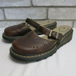 Dr. Martens Slingback Leather Slide Sandals Shoes